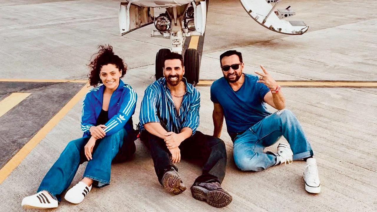 Saiyami Kher lauds Haiwaan co-star Akshay Kumar’s dedication and punctuality