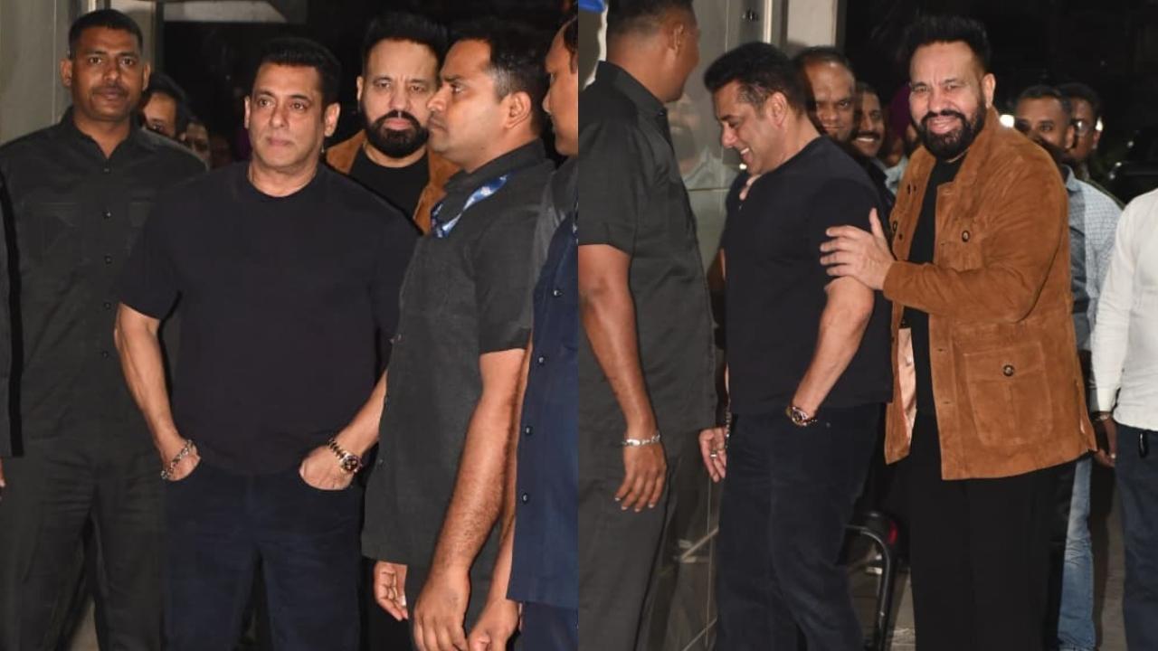 Watch! Salman Khan shares playful moment with bodyguard Shera