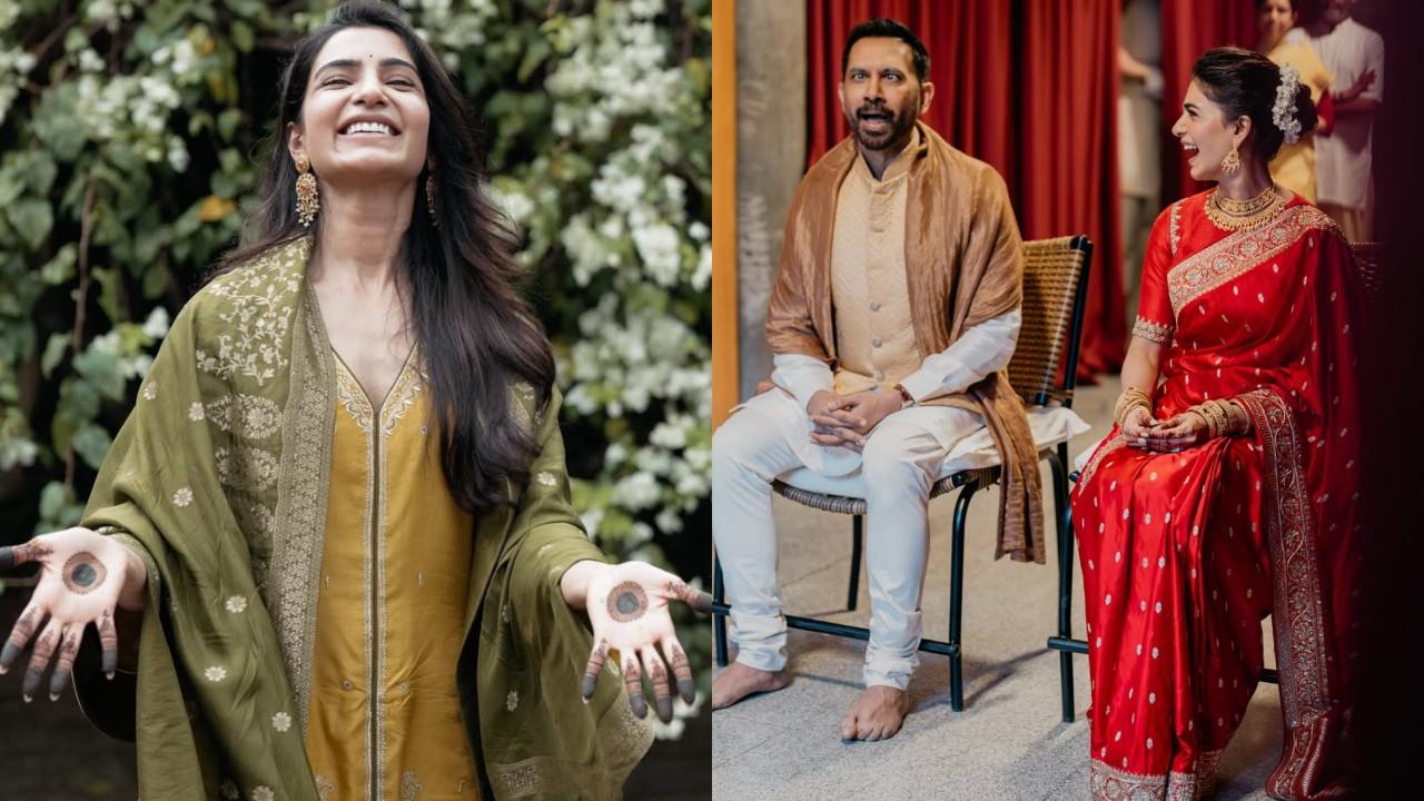 Christmas 2025: Samantha Ruth Prabhu shares unseen wedding pic with Raj Nidimoru