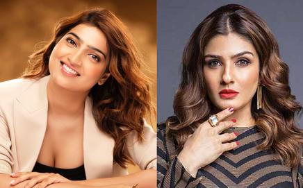 Sana Raees Khan and Raveena Tandon