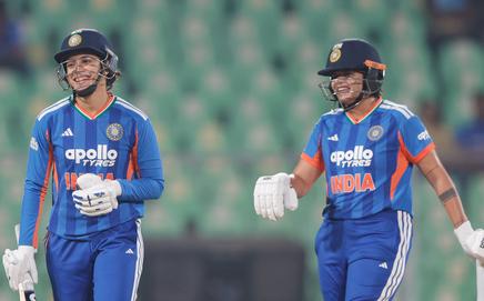 Smriti Mandhana, Shafali Verma (Pic: X/@BCCIWomen)