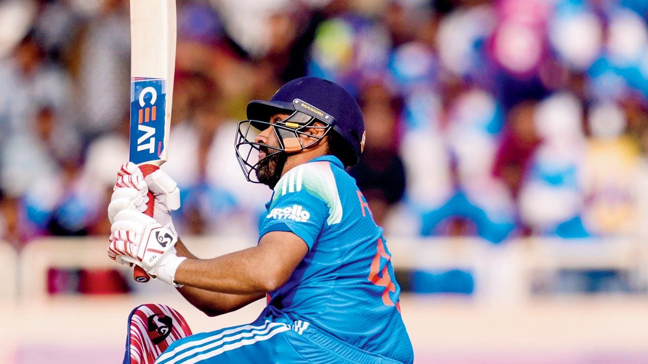 Rohit breaks Afridi’s record for most sixes in ODIs