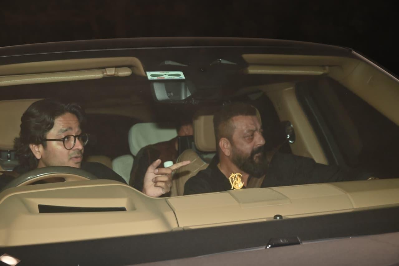 Sanjay Dutt and Salman Khan's friendship goes decades far, the dapper arrives for his bff's birthday