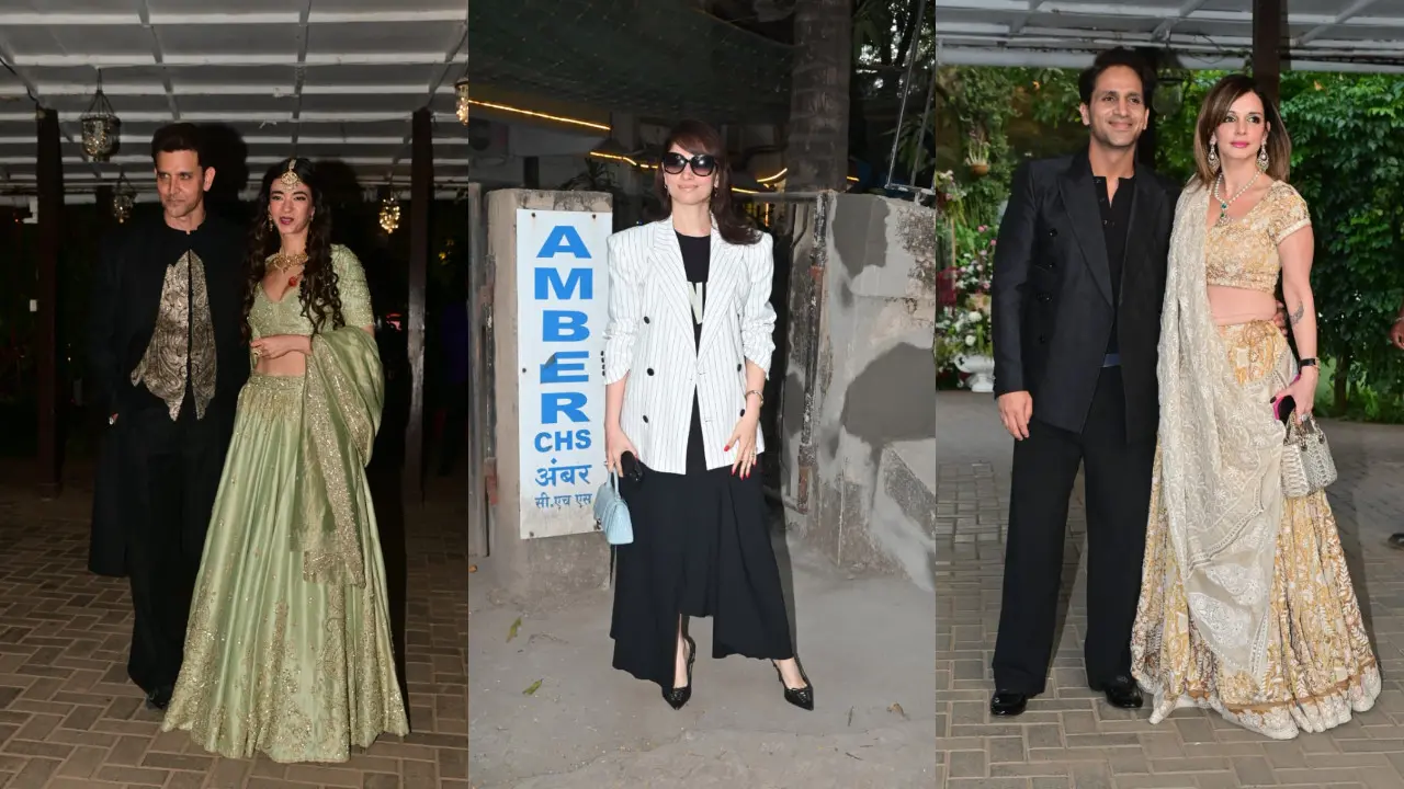 Spotted in the city: Hrithik Roshan,Saba Azad, Sussanne Khan and more