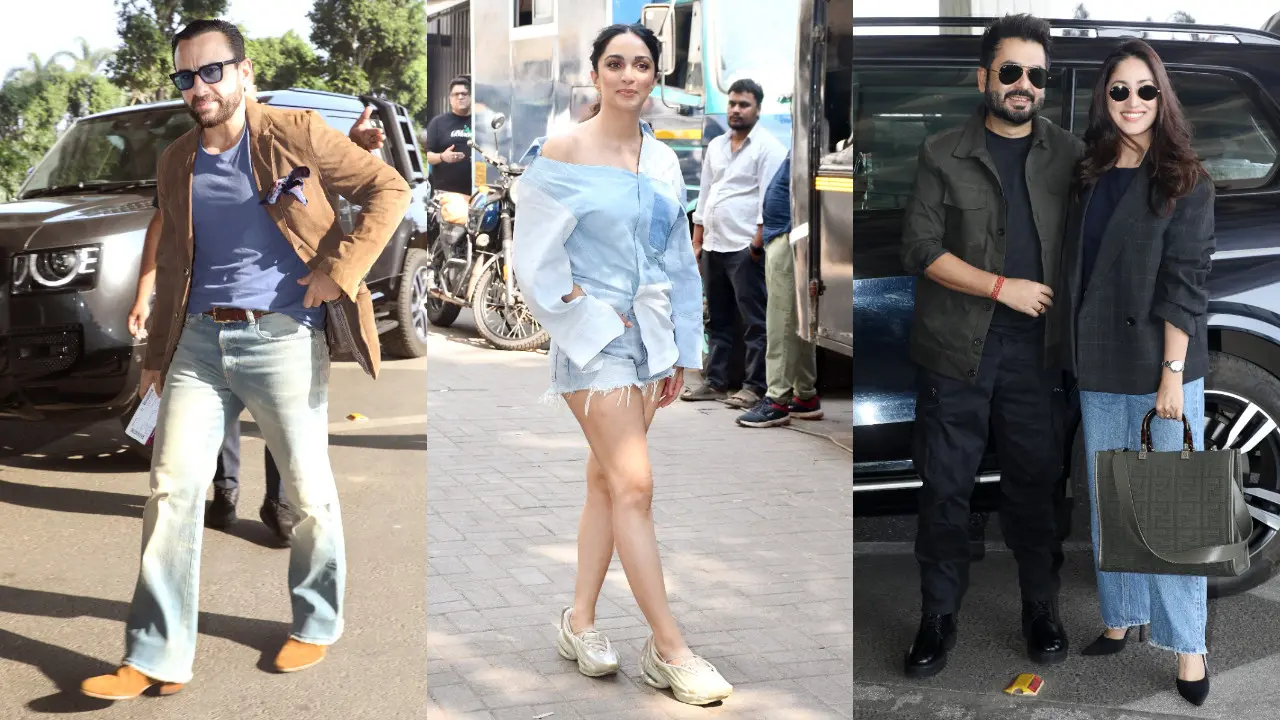 Spotted in the city: Kiara Advani, Saif Ali Khan, Yami Gautam and more