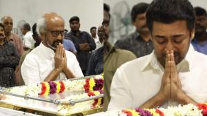 AVM Saravanan dies: Suriya, Rajinikanth and others pay their last respect