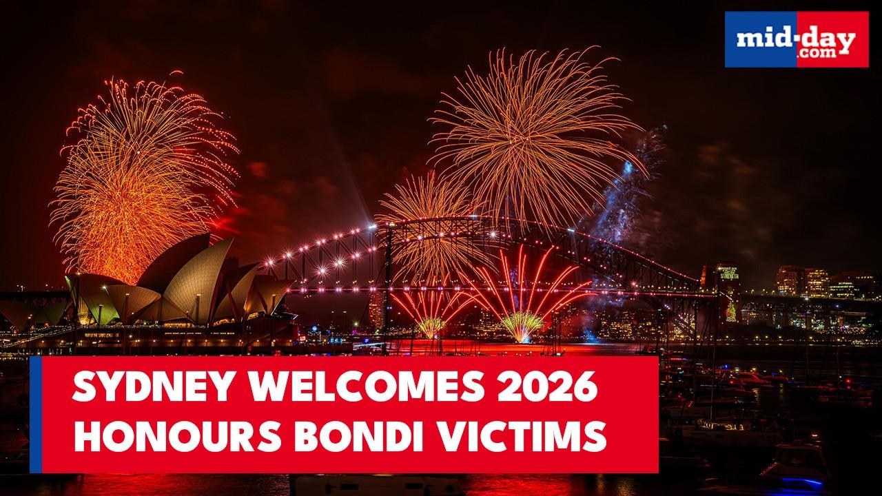 New year 2026: Sydney welcomes 2026 with spectacular fireworks