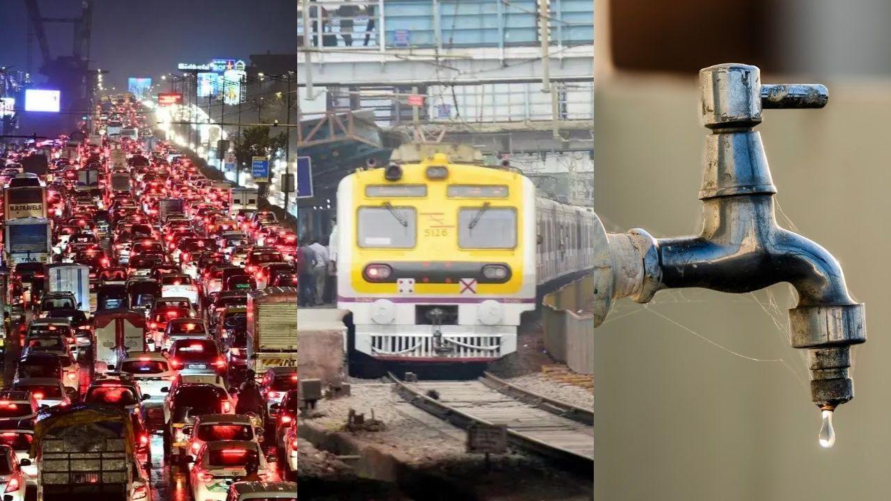 Mumbai weekend alert: Traffic diversions, water cuts, and local train mega block