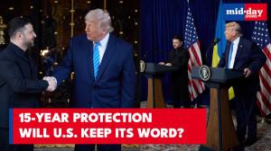 Ukraine claims a fifteen year U.S. security deal as peace talks simmer