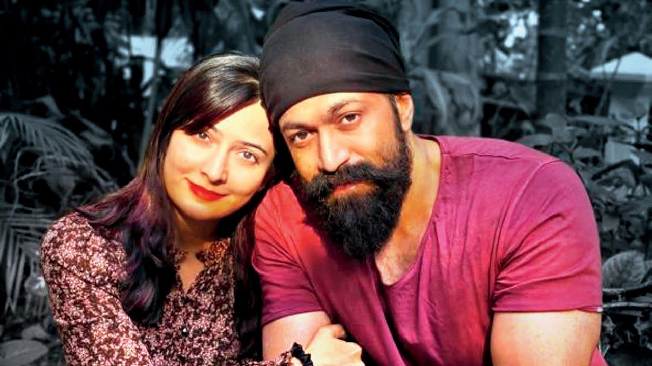 (L-R) Radhika Pandit and Yash