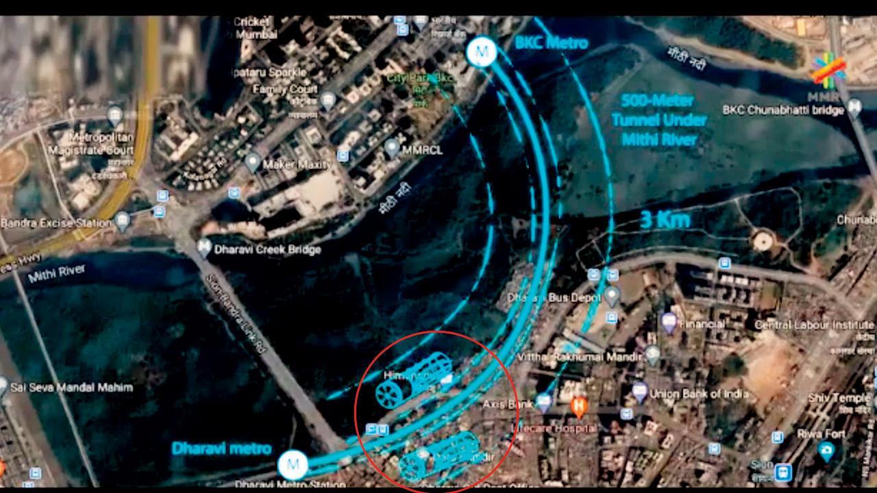 Mumbai: Metro Aqua Line 3 conducts trials on line that goes under Mithi River
