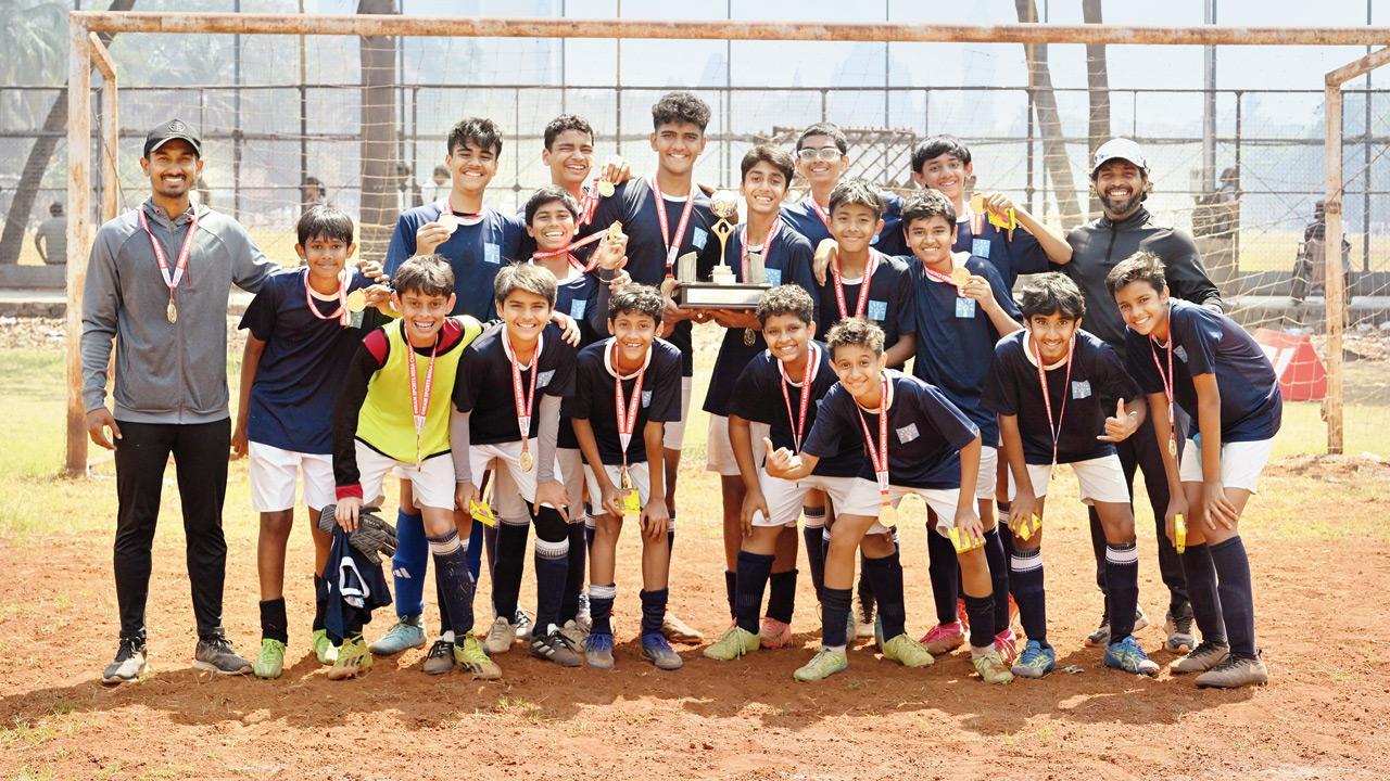  Podar International School are MSSA U-14 football champs