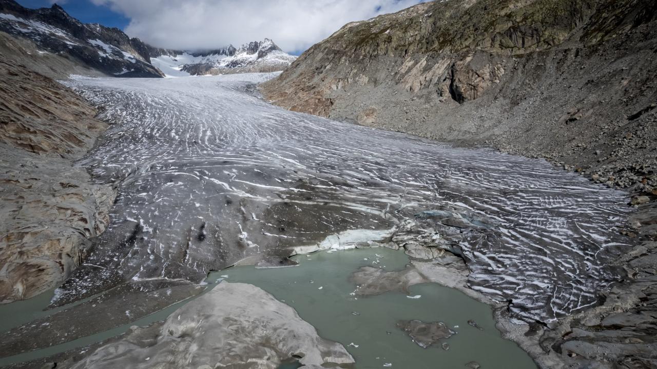 The world's glaciers, which are important climate regulators and hold freshwater resources for billions, are rapidly melting as the world warms.