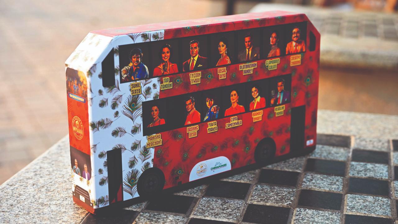 At a listed price of R1,999, we found the game to be a tad expensive, and felt quite that a few of the design elements could have been more premium to match the price point. We had hoped to see player tokens in the form of Mumbai-specific icons like, say, Kala Ghoda, a lunch dabba, Flora Fountain or a kaali-peeli. The packaging—shaped like a double-decker BEST bus—is charming, but has little to do with the actual game.