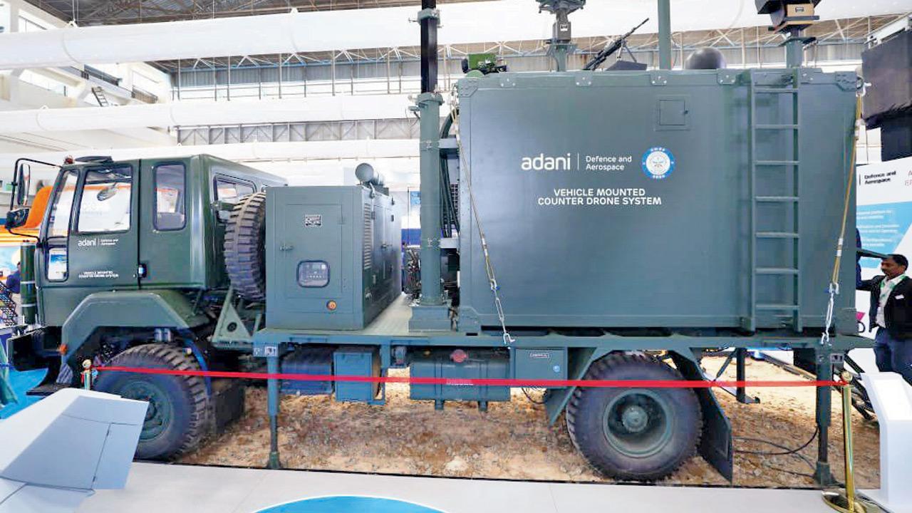 Aero India 2025: Adani Defence, DRDO unveil India’s counter-drone system