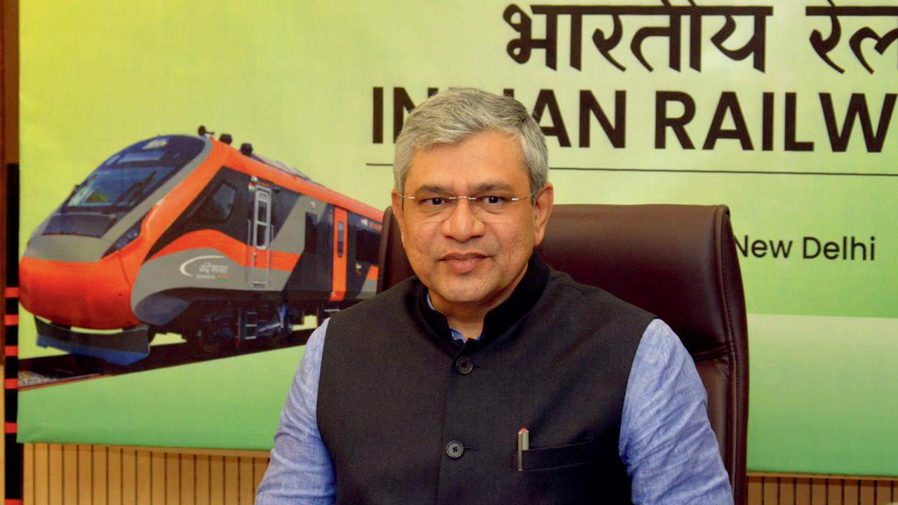 Union Minister of Railways, Ashwini Vaishnaw. Pic/X/@AshwiniVaishnaw