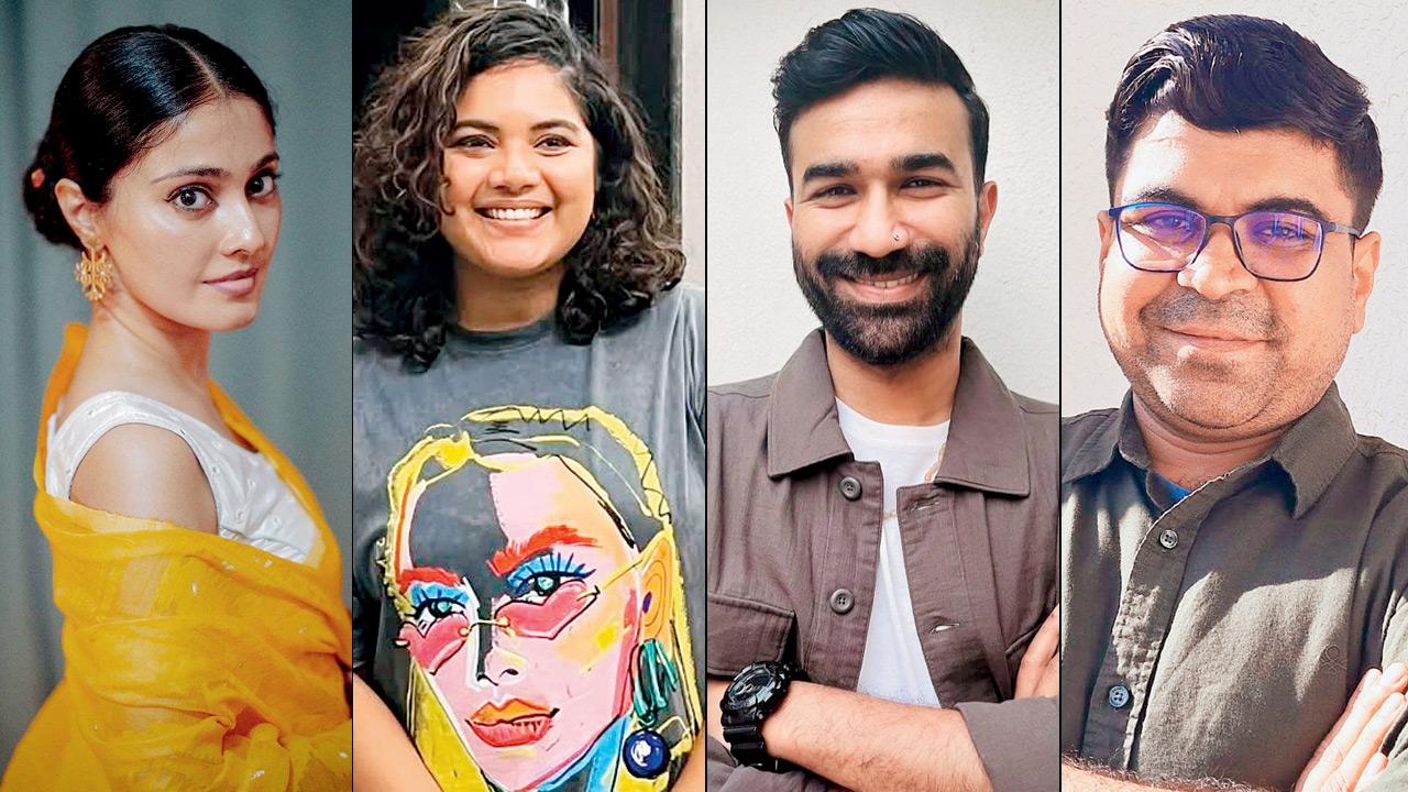 Amrita  Bagchi, Shalini Vijayakumar, Rohin Raveendran Nair and Chanakya Vyas