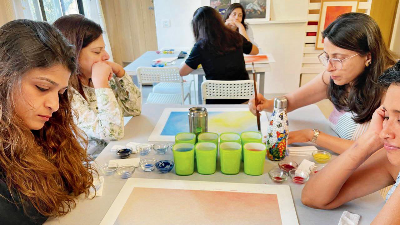 Participants at a workshop