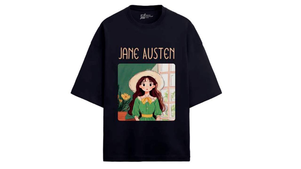 Jane Austen - themed tshirt 