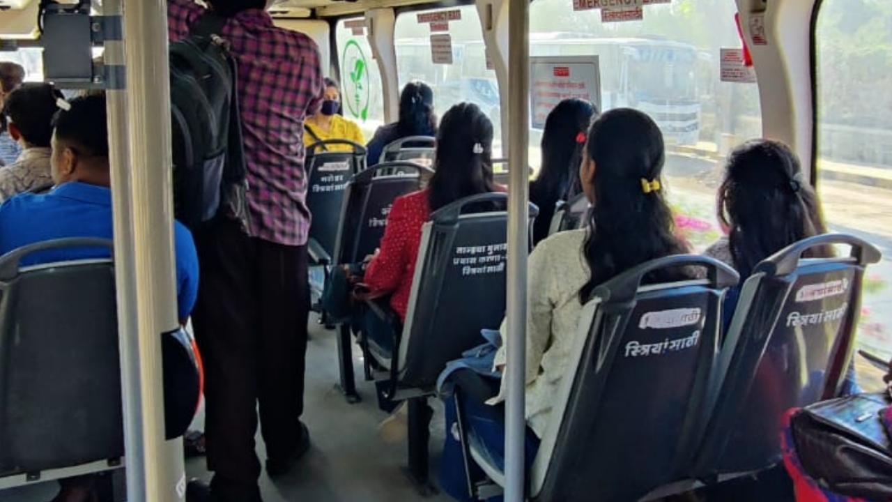 BEST ensures SSC students reach examination centres on time