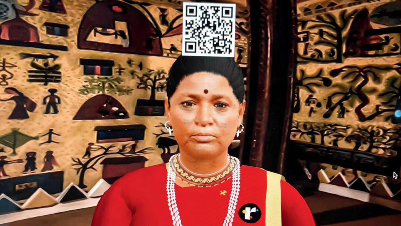 An AI model of Bhil artist Bhuri Bai answers our questions