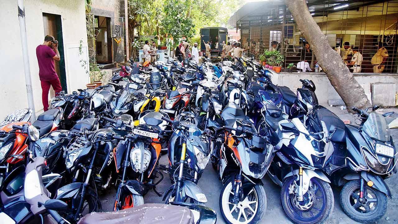 Mumbai cops impound 52 two-wheelers in crackdown on illegal bike racing menace