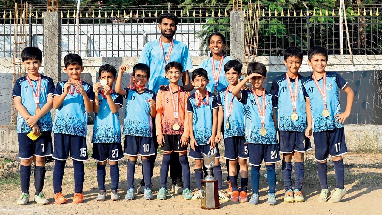 Bombay Scottish beat Cathedral to win U-8 title
