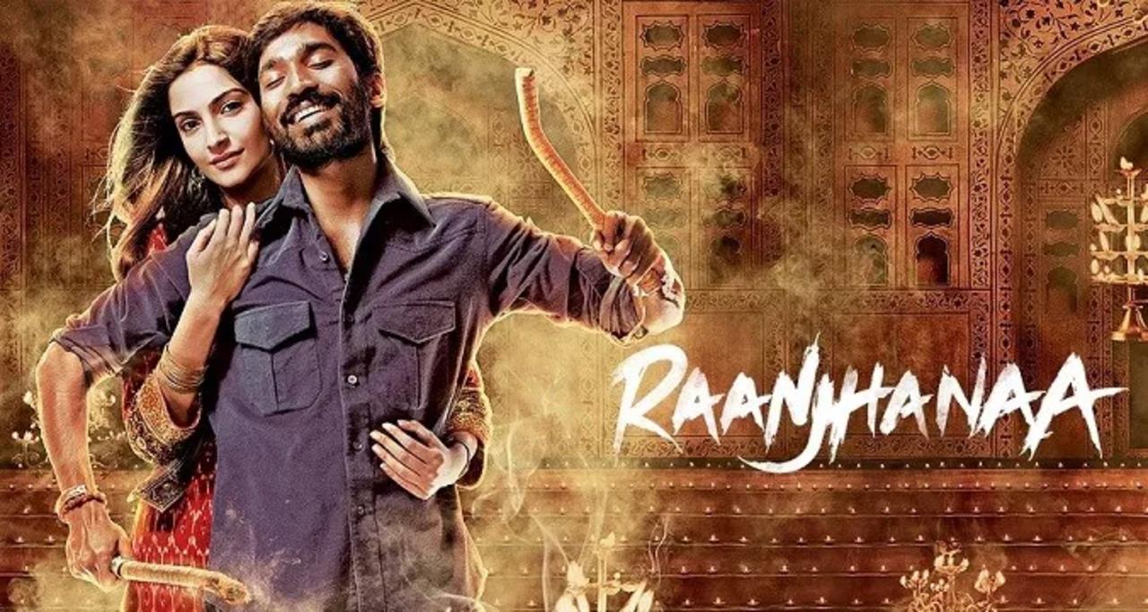 Raanjhanaa - Dhanush, Sonam Kapoor
Kundan’s lifelong, unrequited love for Zoya drives him to obsessive acts. Despite heartbreak and betrayal, he sacrifices everything for her happiness