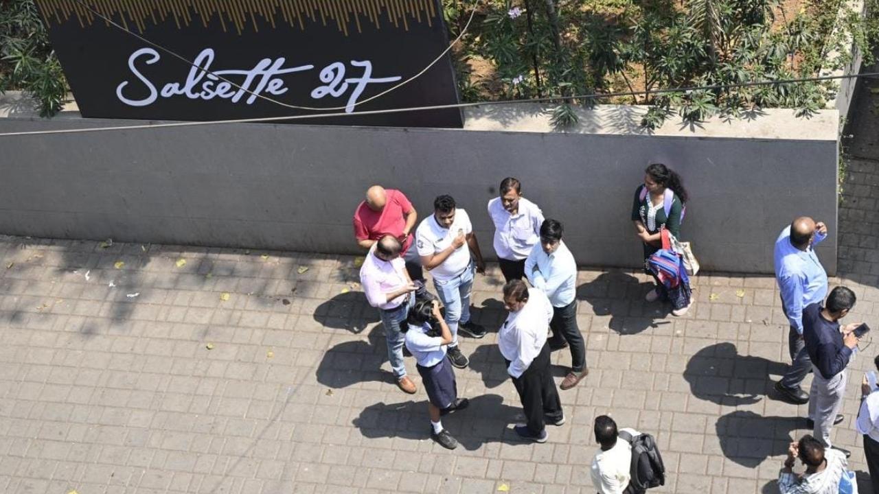The fire was confined to the 42nd floor of the 57-storey residential building. Firefighting operations are currently in progress, the civic body said