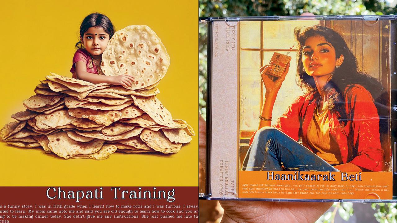 Covers of the CDs of the recordings collated by Venkatesan for the performance