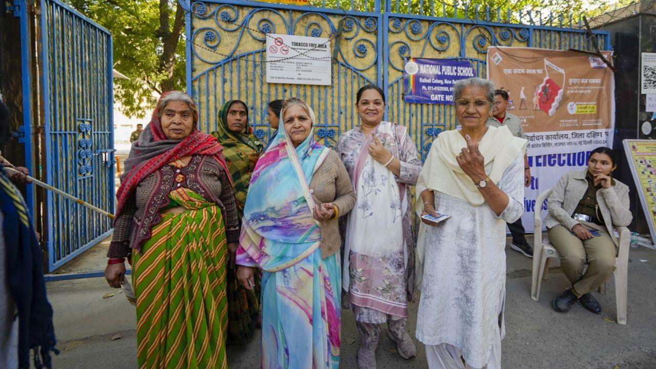 Delhi Assembly elections 2025: Delhi records 57.70 pc voter turnout till 5 pm