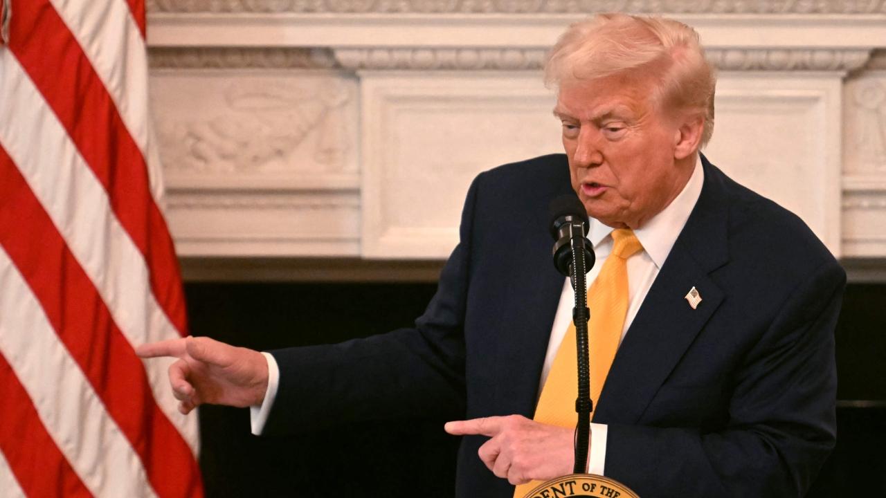 Trump said, 