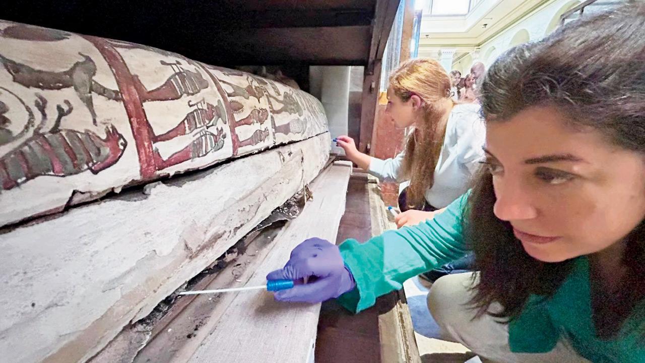 ‘Ancient Egyptian mummies smell nice’