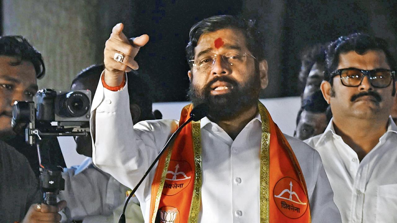 Eknath Shinde, Deputy Chief Minister. File Pic/Ashish Raje