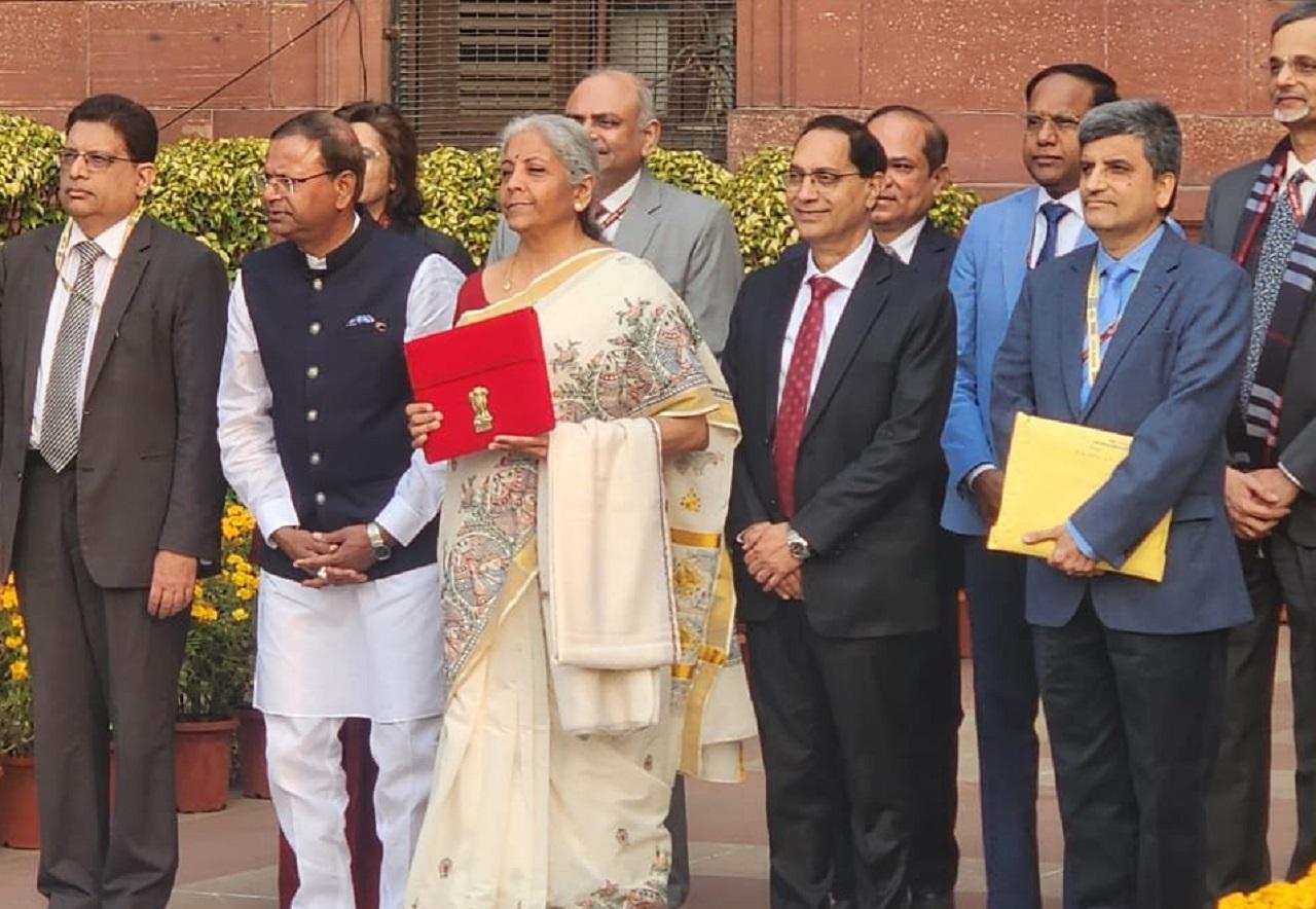 In Photos Budget 2025 FM Nirmala Sitharaman continues tradition with