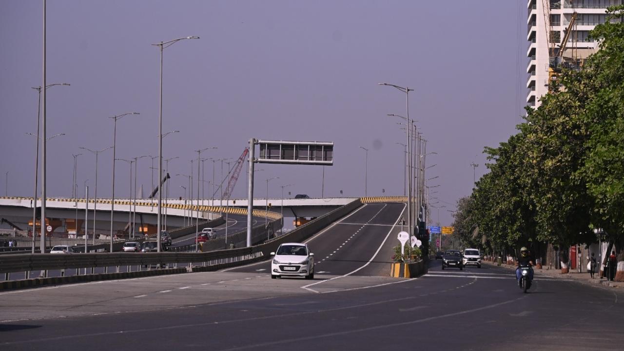 South Mumbai's Worli area wears a deserted look on match day