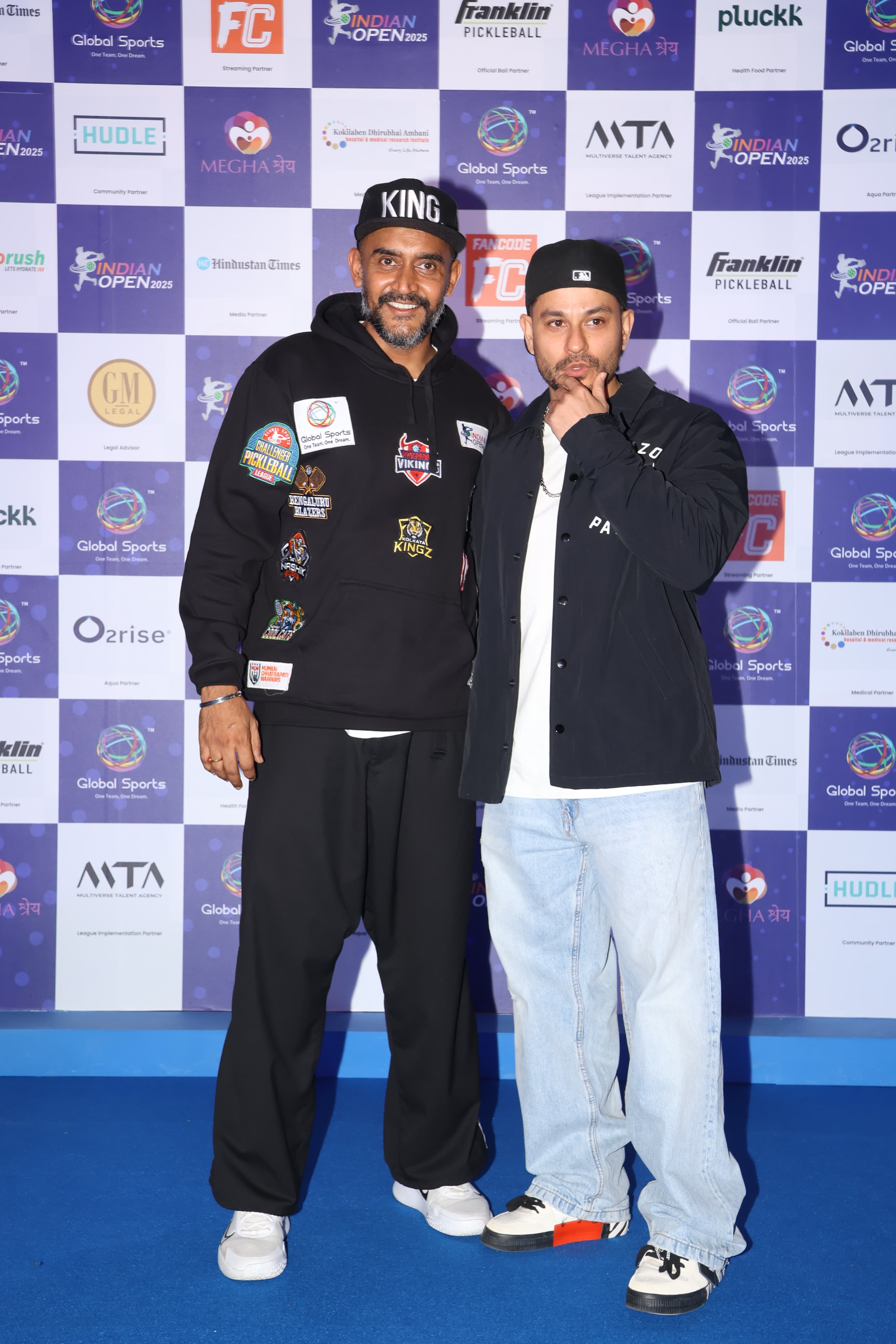 Shashank Khaitan and Kunal Kemmu posed together as they attended an event in the city