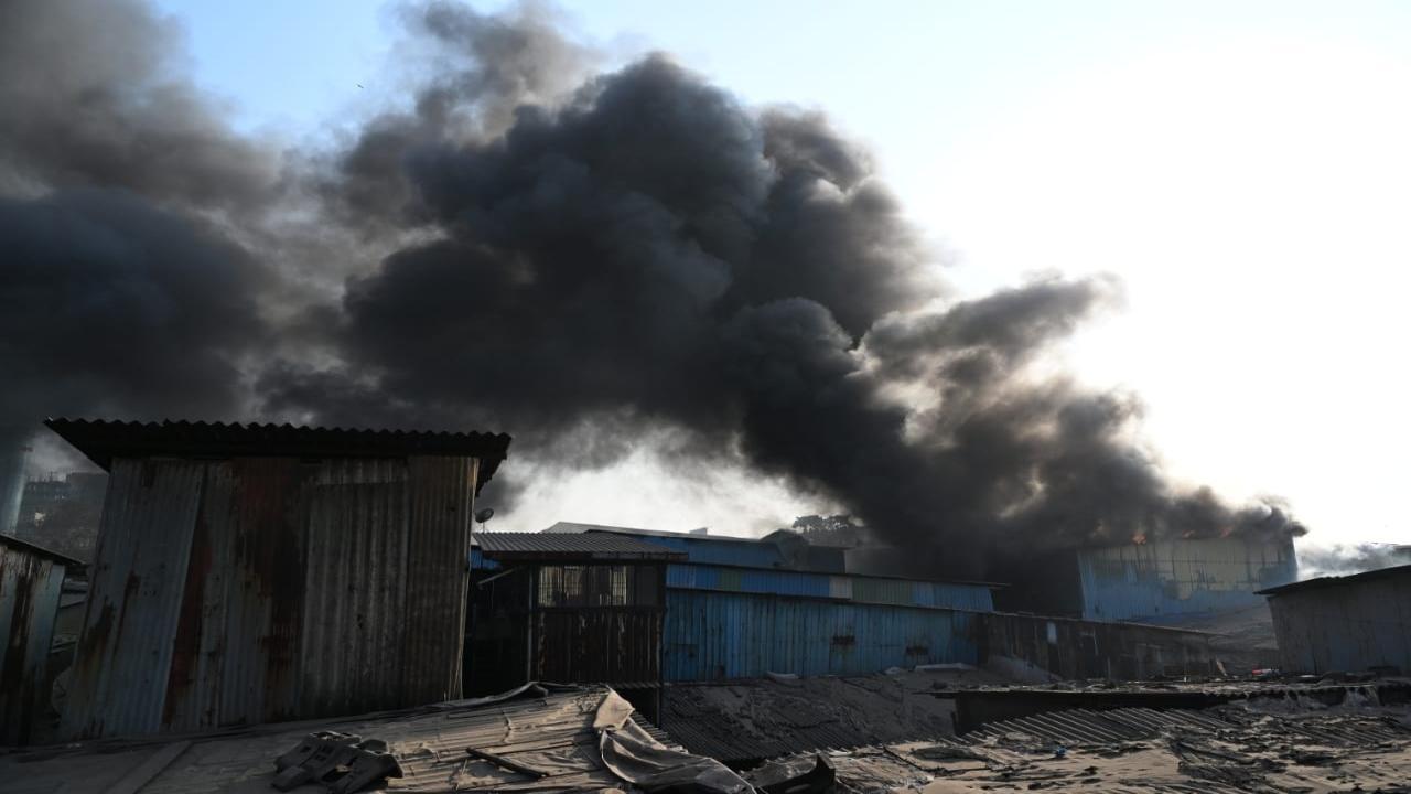 Fire breaks out in scrap shop in Kurla area of Mumbai, no injuries reported 