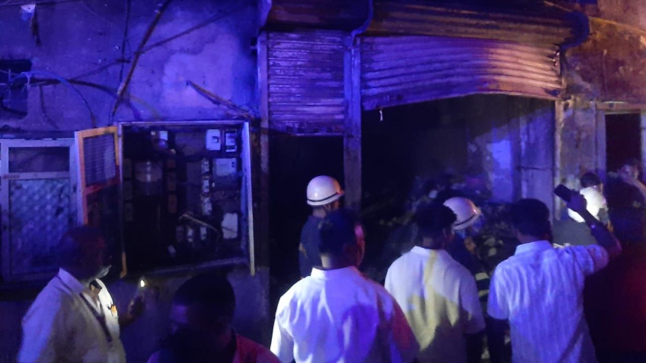 The fire broke out at around 6:10 pm on Wednesday, the officials said