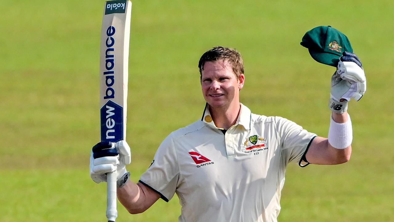 Smith’s 36th Test century has propelled him to join England's Joe Root and Indian legend Rahul Dravid as joint-fifth in the all-time list of century-makers in Test cricket