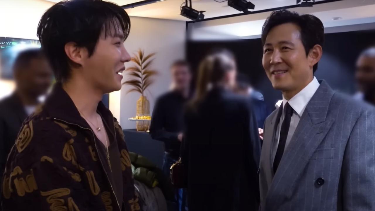 Watch! BTS J-hope tells Lee Jung-Jae he loves Squid Game, K-drama actor reacts