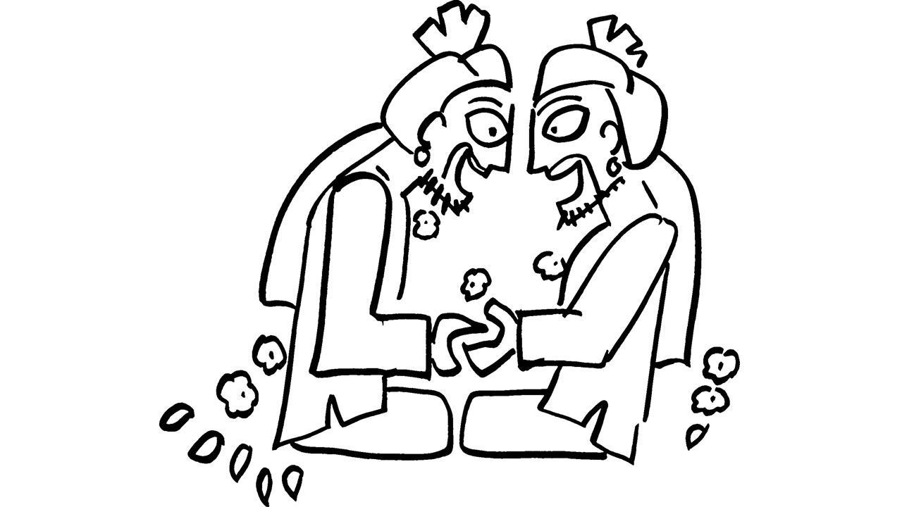 The happiness of gay lovers