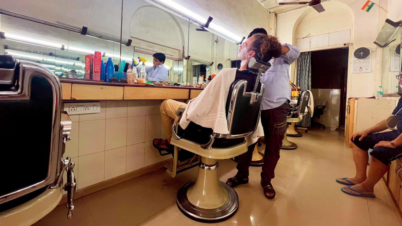 Ellis Gerry at Causeway Hairdressers in Colaba