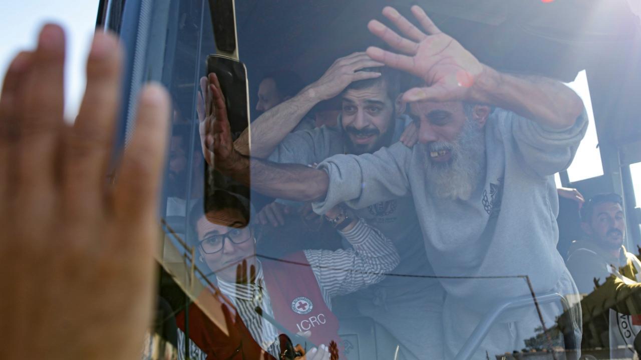 Hamas frees 3 hostages, Israel releases Palestinians as part of ceasefire deal