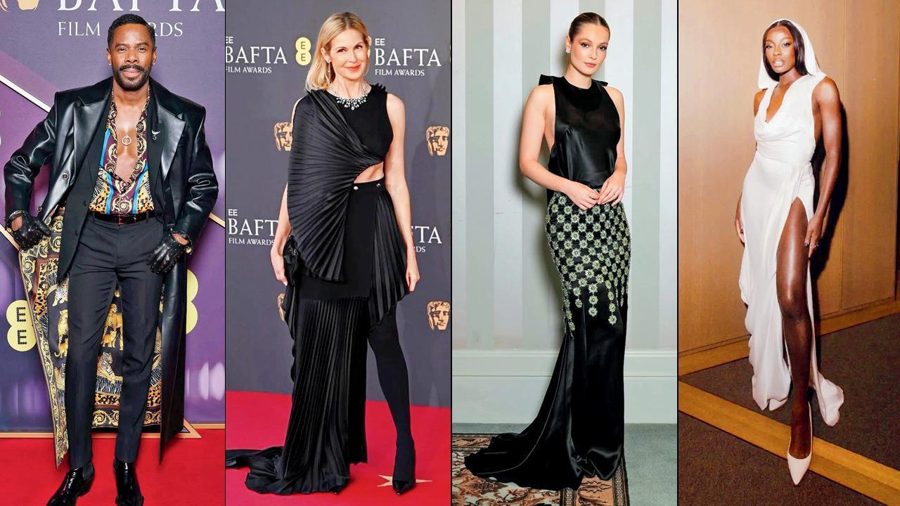 Take inspiration from BAFTA 2025 red carpet looks to style monochrome outfits