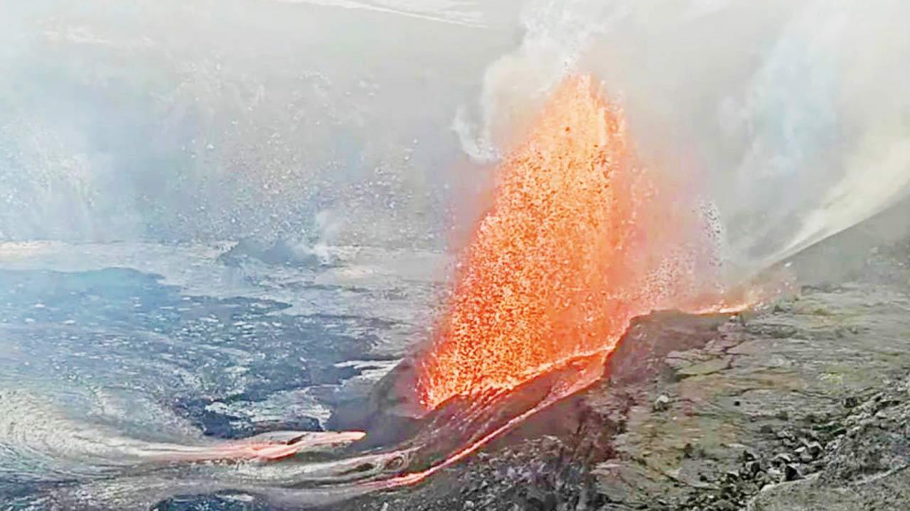 Hawaii volcano erupts for 9th time since December