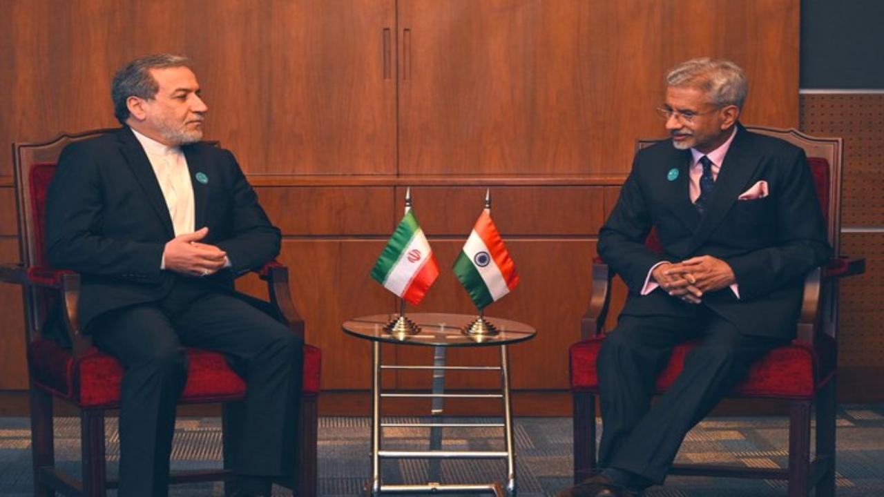 Jaishankar held bilateral discussions his Iranian counterpart Abbas Araghchi at the conference