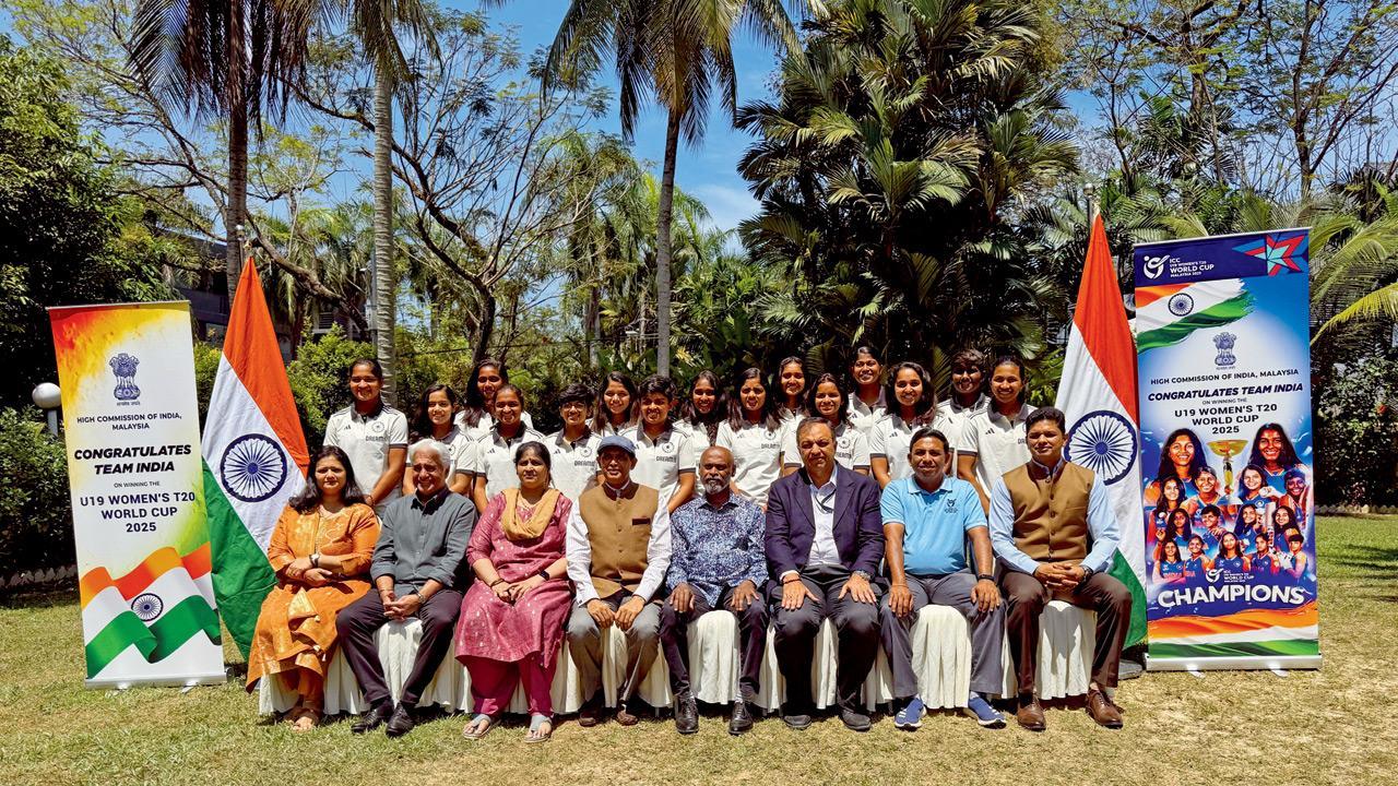 U-19 Women's World Cup victors honoured