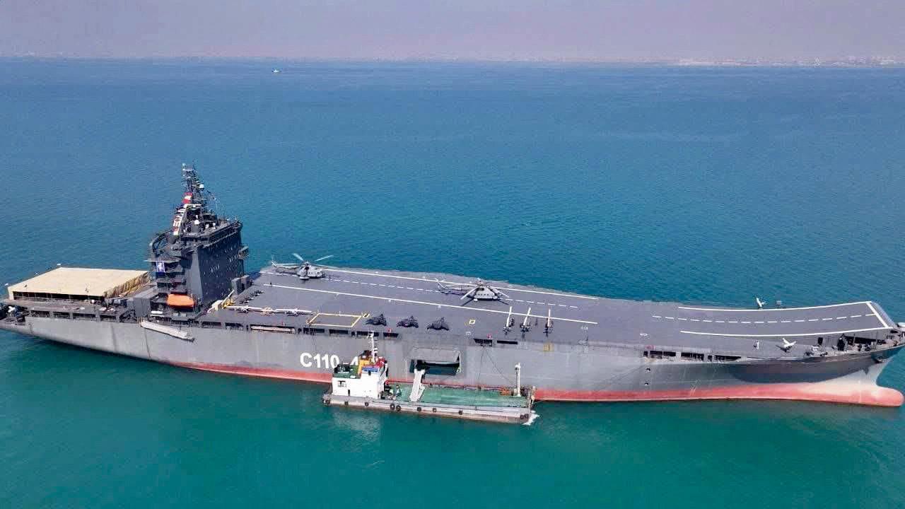Iran inaugurates its 1st drone-carrier warship