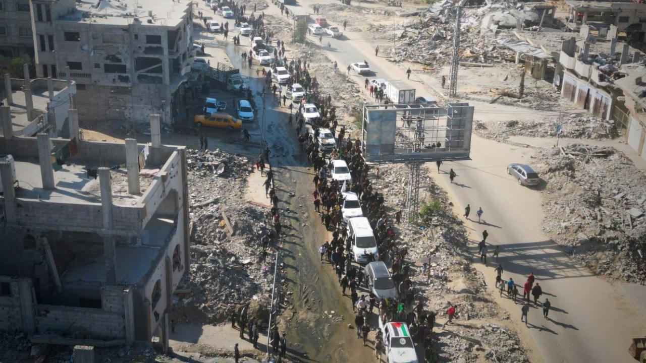 A total of 33 Israeli hostages are expected to be freed in exchange for nearly 2,000 Palestinian prisoners during the truce's initial six weeks. Israel says it has received information from Hamas that eight of those hostages were either killed in Hamas' Oct. 7, 2023, attack or have died in captivity